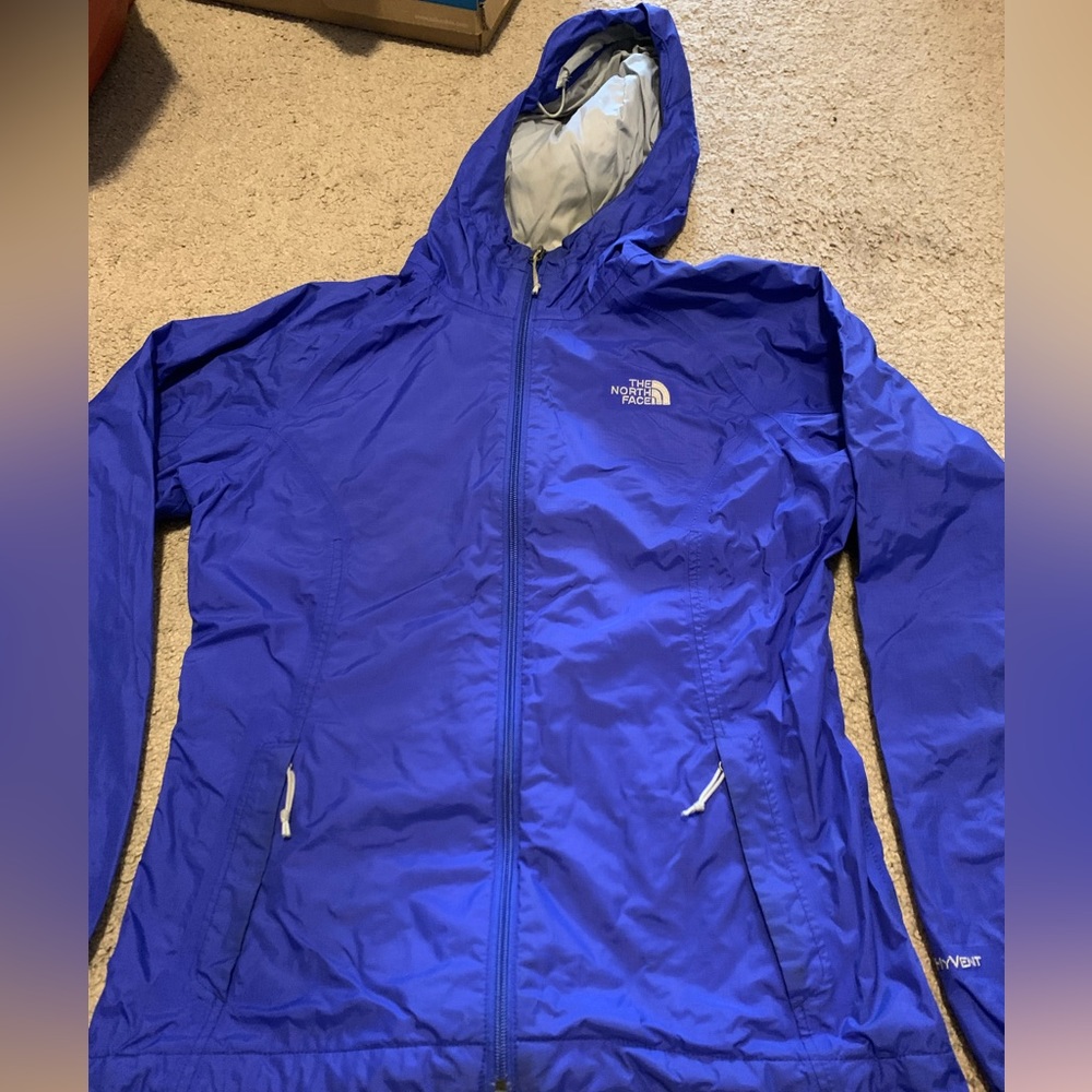 Women’s North Face full Zip Rain Coat